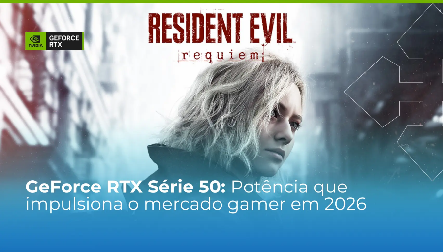 GeForce RTX Série 50: A Potência que Impulsiona o Mercado Gamer em 2026